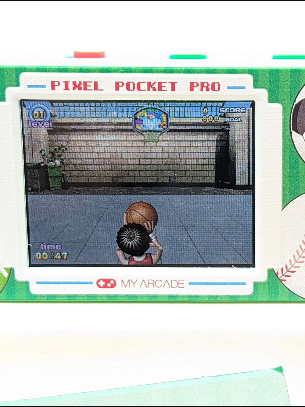 My Arcade - DGUN-3944 All-Star Sports Pixel Pocket Pro Portable Handheld Gaming